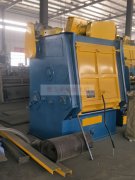 履帶式拋砂設備噴漆完成